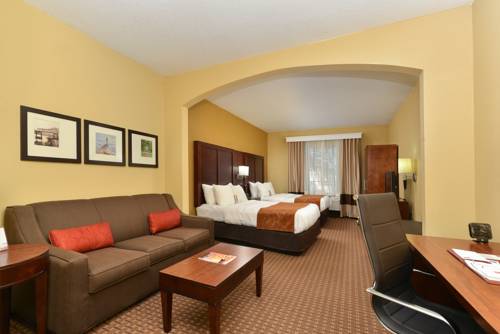 Imagen de la habitación del Hotel Comfort Suites Port Allen - Baton Rouge. Foto 9