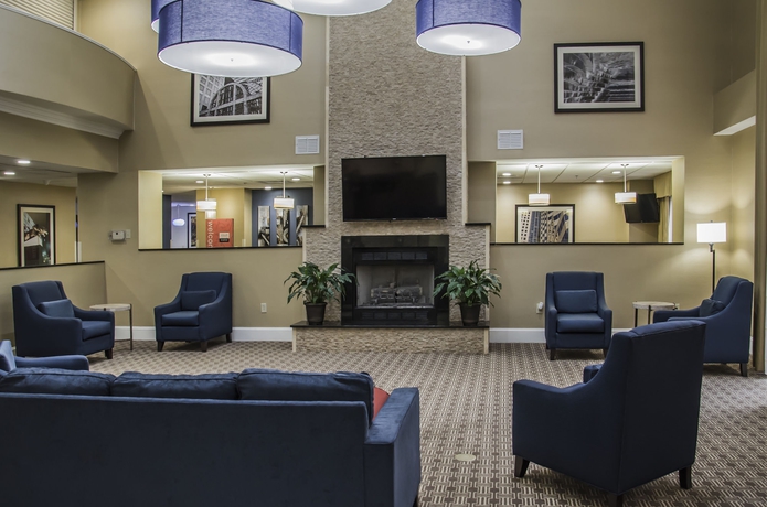 Imagen de los interiores del Hotel Comfort Suites University - Research Park. Foto 11