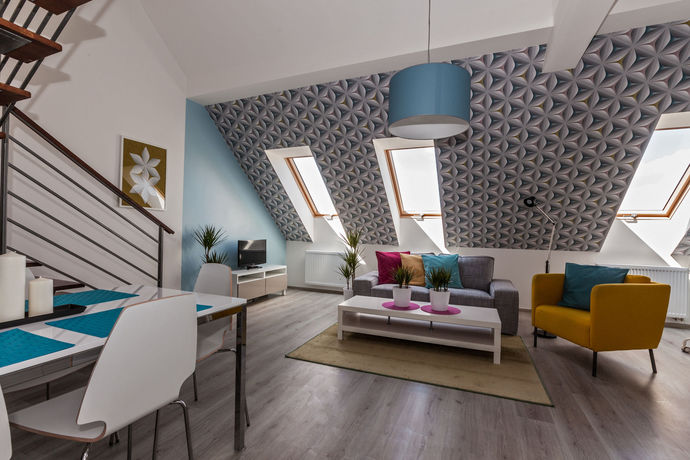 Imagen de la habitación del Hotel Comfortable Prague Apartments. Foto 4