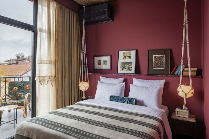 Imagen de la habitación del Hotel Communal Telavi. Foto 19