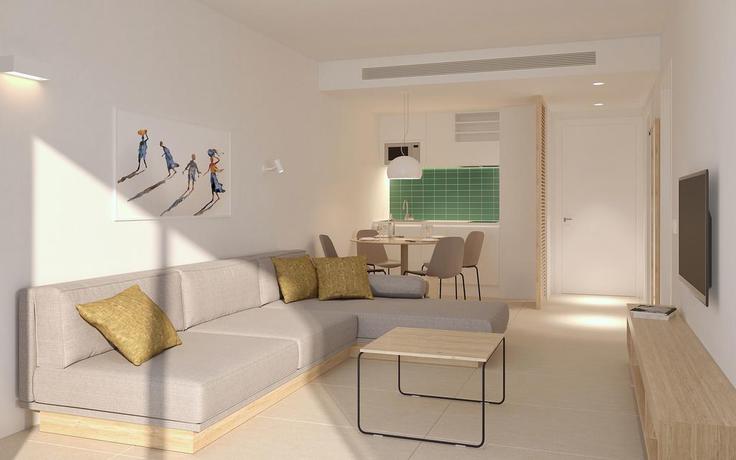 Imagen de la habitación del Hotel Complejo Inturotel Esmeralda Park/Cala Azul Park. Foto 7