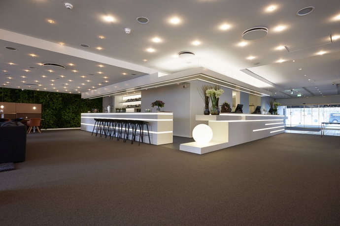 Imagen de los interiores del Hotel Comwell Hvide Hus Aalborg. Foto 10