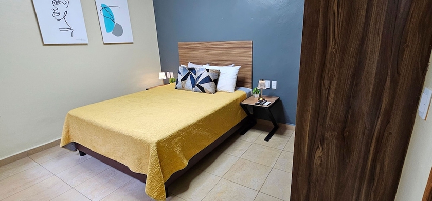 Imagen de la habitación del Hotel Condominio Brillante GDL. Foto 6