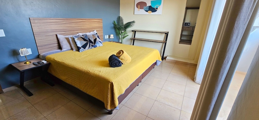 Imagen de la habitación del Hotel Condominio Brillante GDL. Foto 7