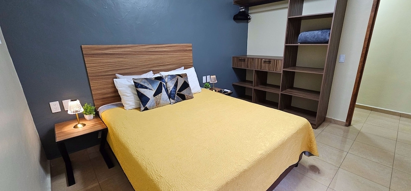 Imagen de la habitación del Hotel Condominio Brillante GDL. Foto 8