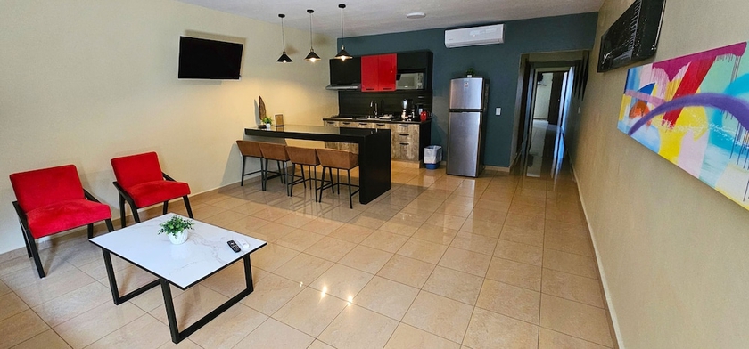 Imagen de la habitación del Hotel Condominio Brillante GDL. Foto 14