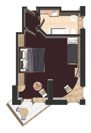 Imagen de la habitación del Hotel Condor, Selva di Val Gardena. Foto 8