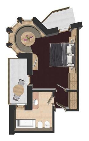 Imagen de la habitación del Hotel Condor, Selva di Val Gardena. Foto 9