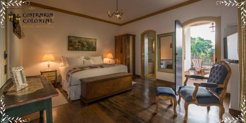 Imagen de la habitación del Hotel Confraria Colonial Boutique. Foto 11