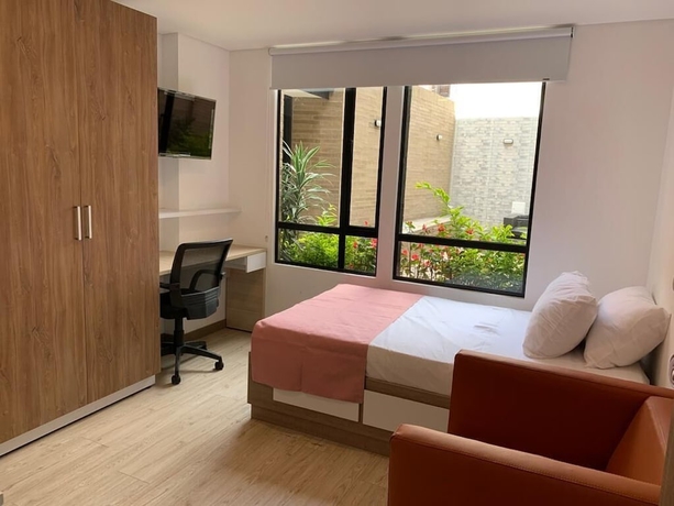 Imagen de la habitación del Hotel Connect Apartaestudios en Bogot&aacute;. Foto 4