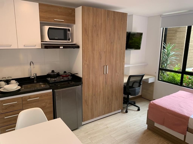 Imagen de la habitación del Hotel Connect Apartaestudios en Bogot&aacute;. Foto 5