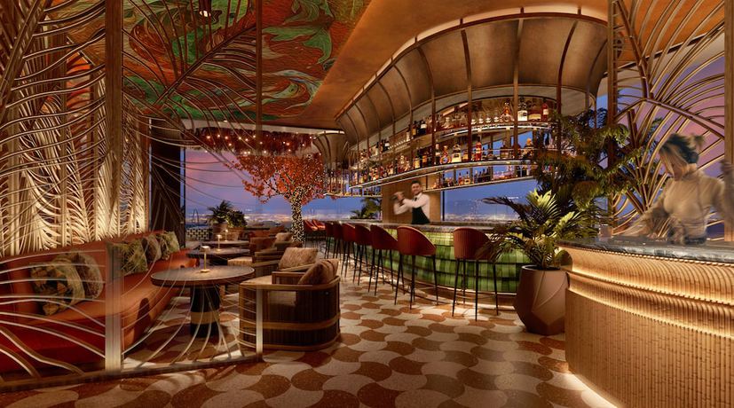 Imagen del bar/restaurante del Hotel Conrad Bahrain Financial Harbour. Foto 4