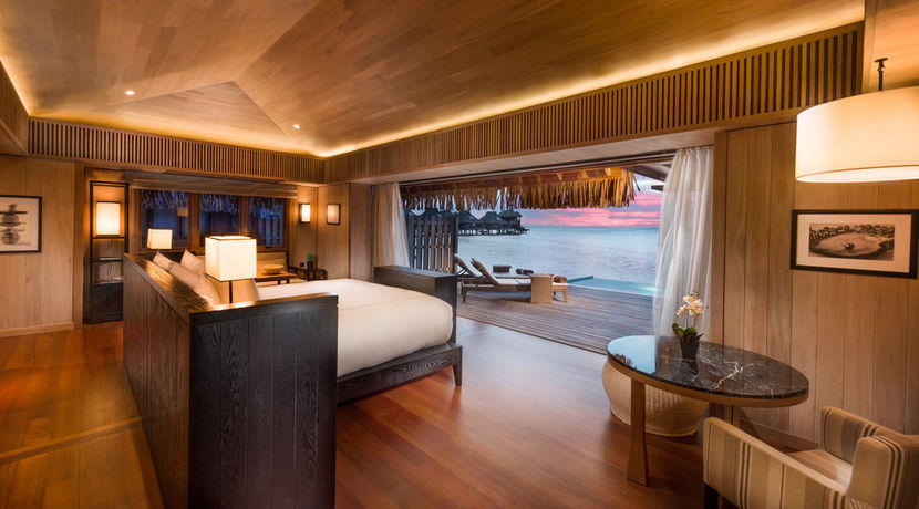 Imagen de la habitación del Hotel Conrad Bora Bora Nui. Foto 5