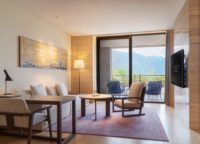 Imagen de la habitación del Hotel Conrad Hangzhou Tonglu. Foto 16