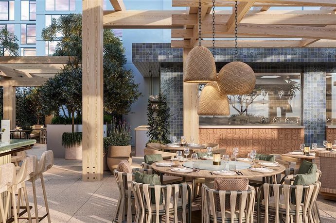 Imagen del bar/restaurante del Hotel Conrad Los Angeles. Foto 2