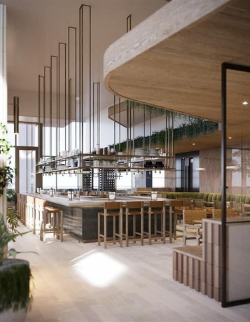 Imagen del bar/restaurante del Hotel Conrad Los Angeles. Foto 3