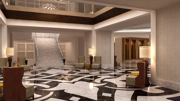 Imagen de los interiores del Hotel Conrad Makkah. Foto 5