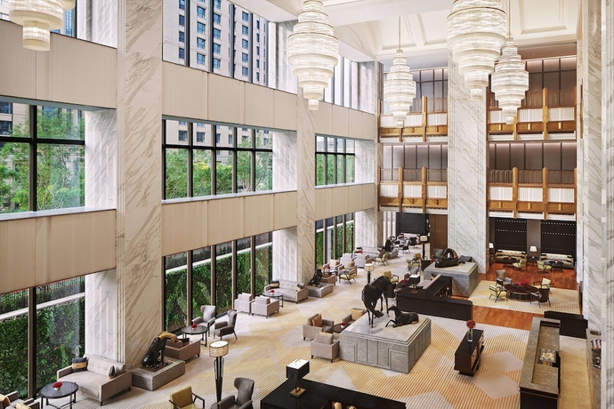 Imagen de los interiores del Hotel Conrad Tianjin. Foto 19