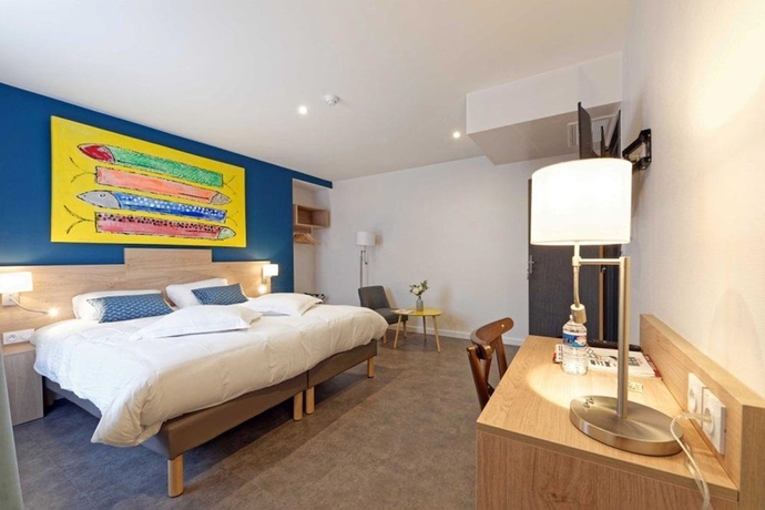 Imagen de la habitación del Hotel Contact H&ocirc;tel de la Gare et son restaurant C&ocirc;te &agrave; C&ocirc;te. Foto 13