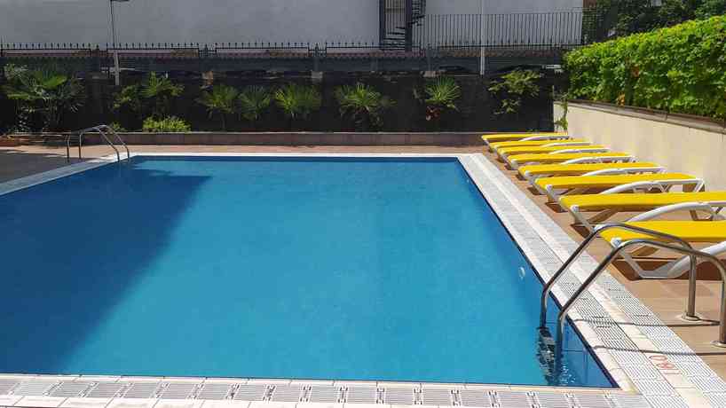 Imagen de la piscina del Hotel Copacabana, Lloret de Mar. Foto 11