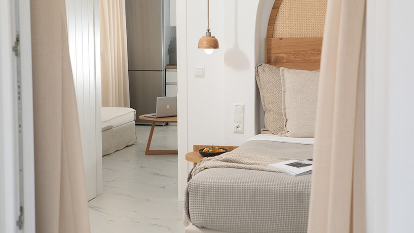 Imagen de la habitación del Hotel Cosmos, Naxos. Foto 18