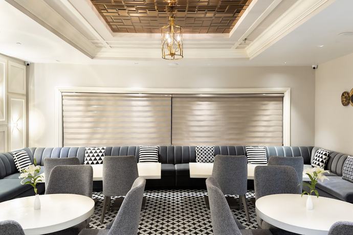 Imagen del bar/restaurante del Hotel Country Inn Hall Of Heritage Amritsar. Foto 6