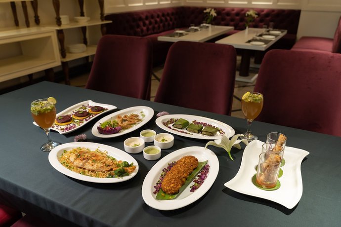 Imagen del bar/restaurante del Hotel Country Inn Hall Of Heritage Amritsar. Foto 8