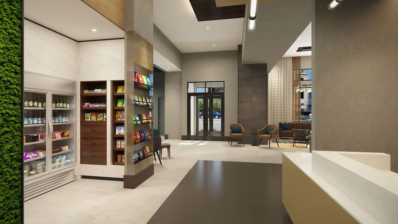 Imagen del bar/restaurante del Hotel Courtyard By Marriott Atlanta Midtown. Foto 2