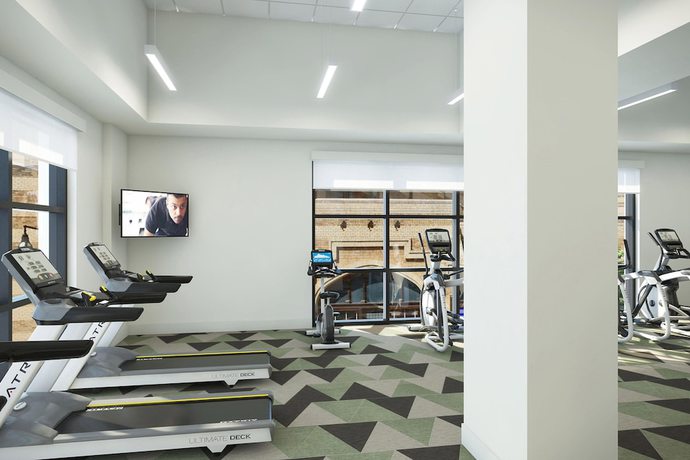 Imagen de los interiores del Hotel Courtyard By Marriott Atlanta Midtown. Foto 13