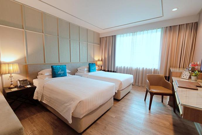 Imagen de la habitación del Hotel Courtyard By Marriott Bangkok Sukhumvit 20. Foto 6
