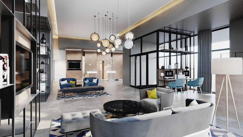 Imagen de los interiores del Hotel Courtyard By Marriott Banja Luka. Foto 16