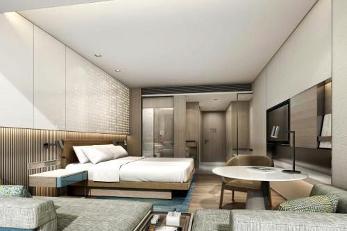 Imagen de la habitación del Hotel Courtyard By Marriott Beijing Changping. Foto 7