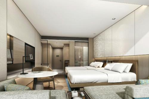 Imagen de la habitación del Hotel Courtyard By Marriott Beijing Changping. Foto 10