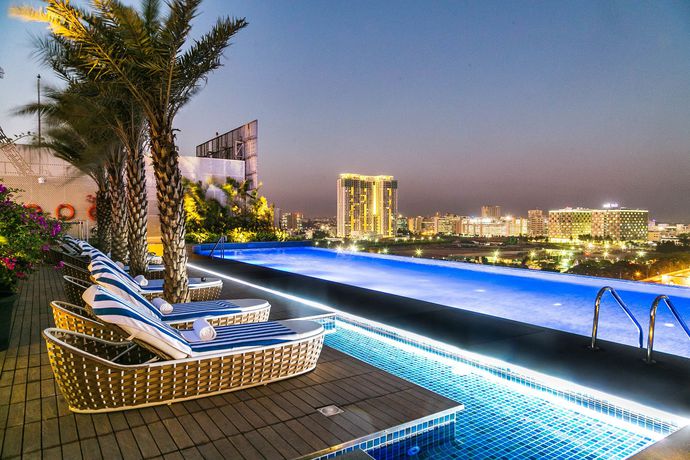 Imagen de la habitación del Hotel Courtyard By Marriott Bengaluru Hebbal. Foto 13