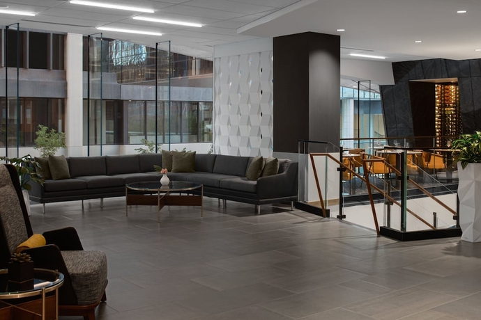 Imagen del bar/restaurante del Hotel Courtyard By Marriott Calgary Downtown. Foto 3