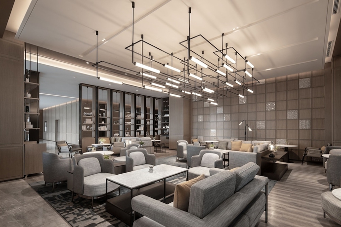 Imagen de los interiores del Hotel Courtyard By Marriott Chengdu South. Foto 18