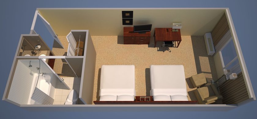 Imagen de la habitación del Hotel Courtyard By Marriott Daytona Beach Speedway/airport. Foto 11