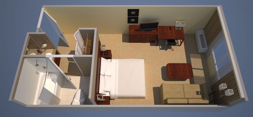 Imagen de la habitación del Hotel Courtyard By Marriott Daytona Beach Speedway/airport. Foto 12