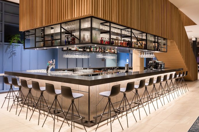 Imagen del bar/restaurante del Hotel Courtyard By Marriott Glasgow Sec. Foto 3
