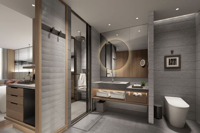 Imagen de la habitación del Hotel Courtyard By Marriott Guangzhou Pazhou. Foto 5