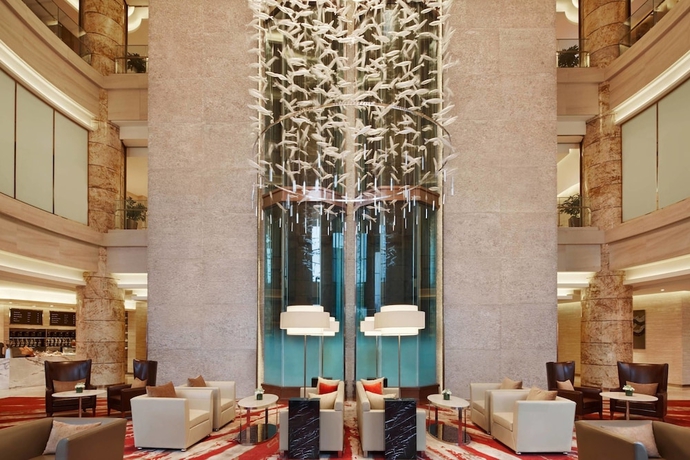 Imagen de los interiores del Hotel Courtyard By Marriott Hangzhou Qianjiang. Foto 17