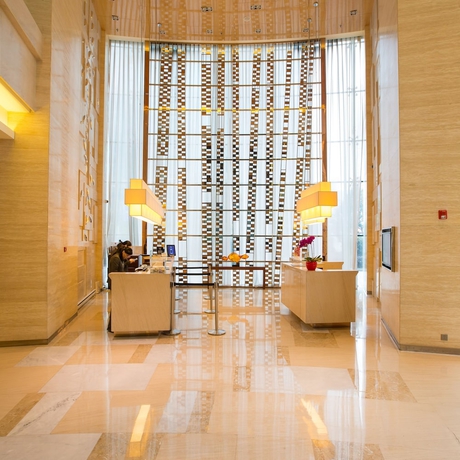 Imagen de los interiores del Hotel Courtyard By Marriott Hangzhou Qianjiang. Foto 19