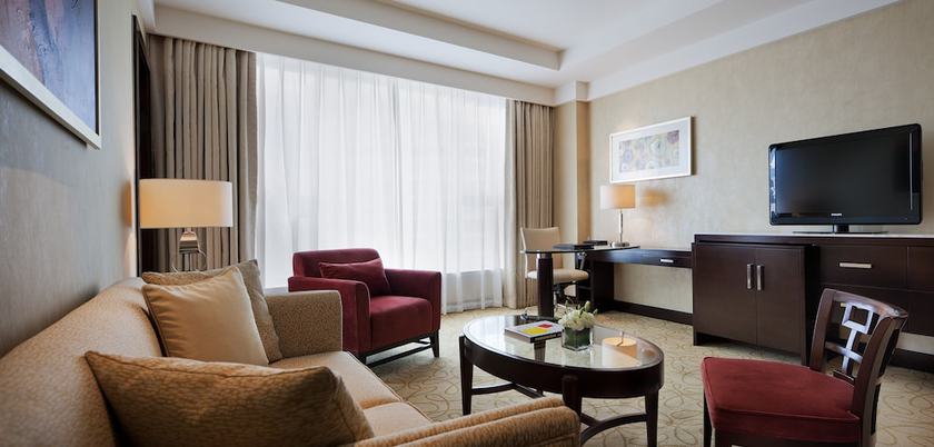 Imagen de la habitación del Hotel Courtyard By Marriott Hangzhou Wulin. Foto 10