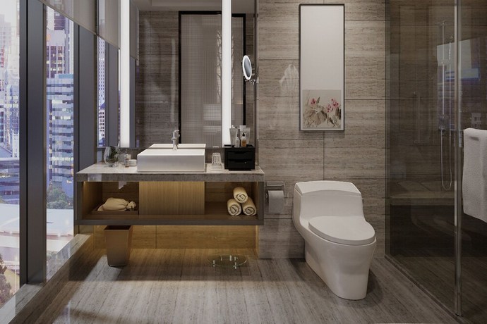 Imagen de la habitación del Hotel Courtyard By Marriott Hangzhou Xihu. Foto 2