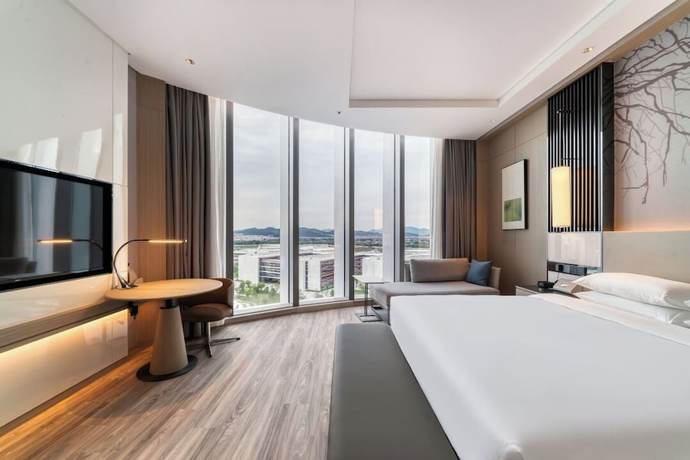 Imagen de la habitación del Hotel Courtyard By Marriott Hangzhou Xihu. Foto 3