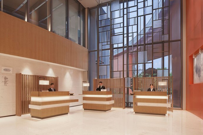 Imagen de los interiores del Hotel Courtyard By Marriott Hangzhou Xihu. Foto 18