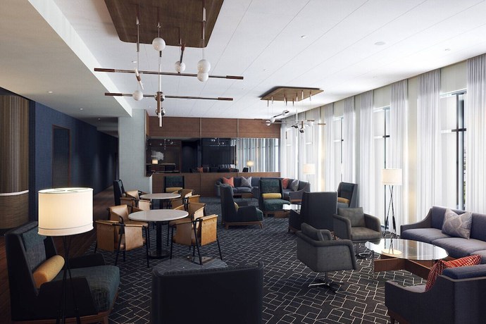 Imagen de los interiores del Hotel Courtyard By Marriott Houston Northeast. Foto 5