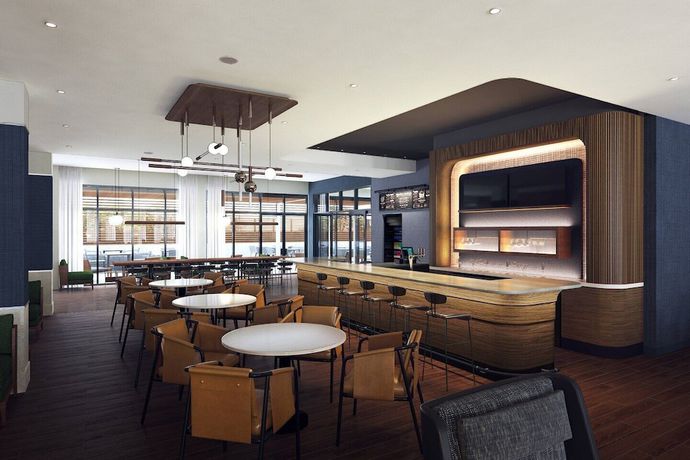 Imagen del bar/restaurante del Hotel Courtyard By Marriott Houston Northeast. Foto 1