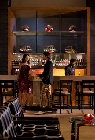 Imagen del bar/restaurante del Hotel Courtyard By Marriott Hyderabad. Foto 6