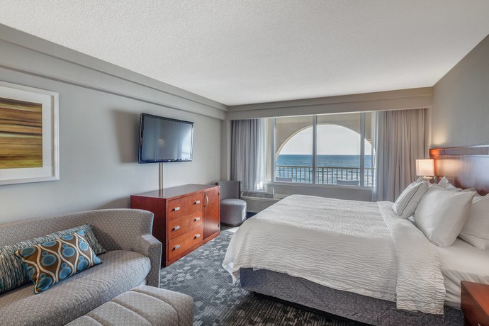 Imagen de la habitación del Hotel Courtyard By Marriott Jacksonville Beach Oceanfront. Foto 10